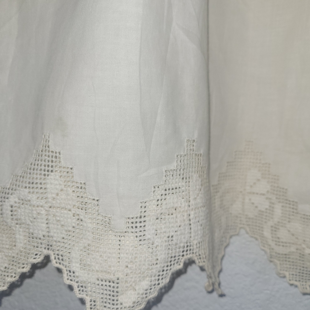 3/$20 Vintage Rendezvous Inc. New Orleans Cream Christening Baptisim Gown - Picture 3 of 11